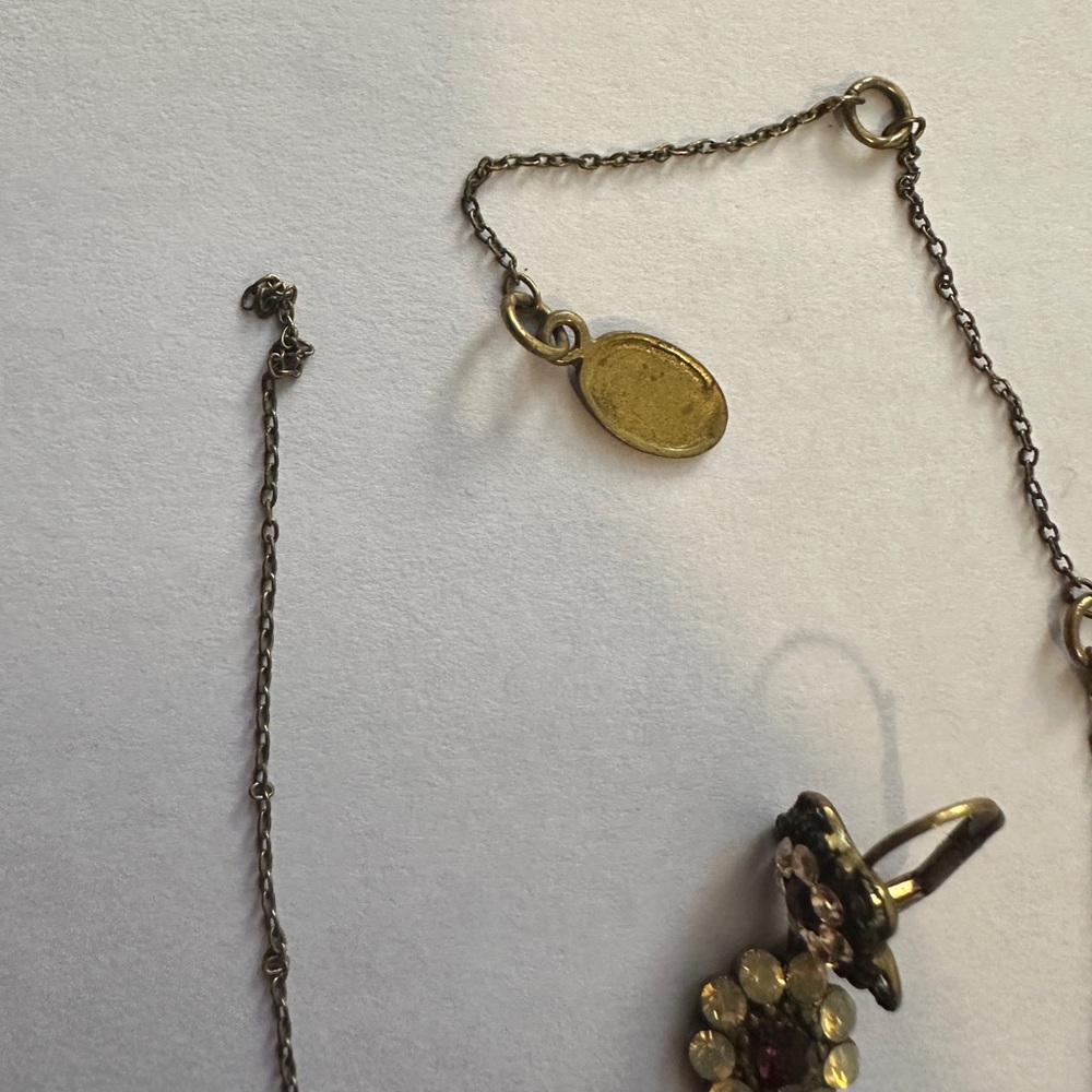 Michal Negrin Earrings and matching Necklace - Picture 6 of 6